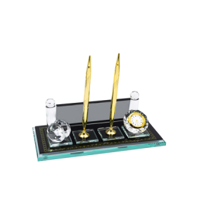 HZ-088 KRİSTAL MASA İSİMLİĞİ ALTIN UV BASKI HZ-088 KRİSTAL MASA İSİMLİĞİ ALTIN UV BASKI